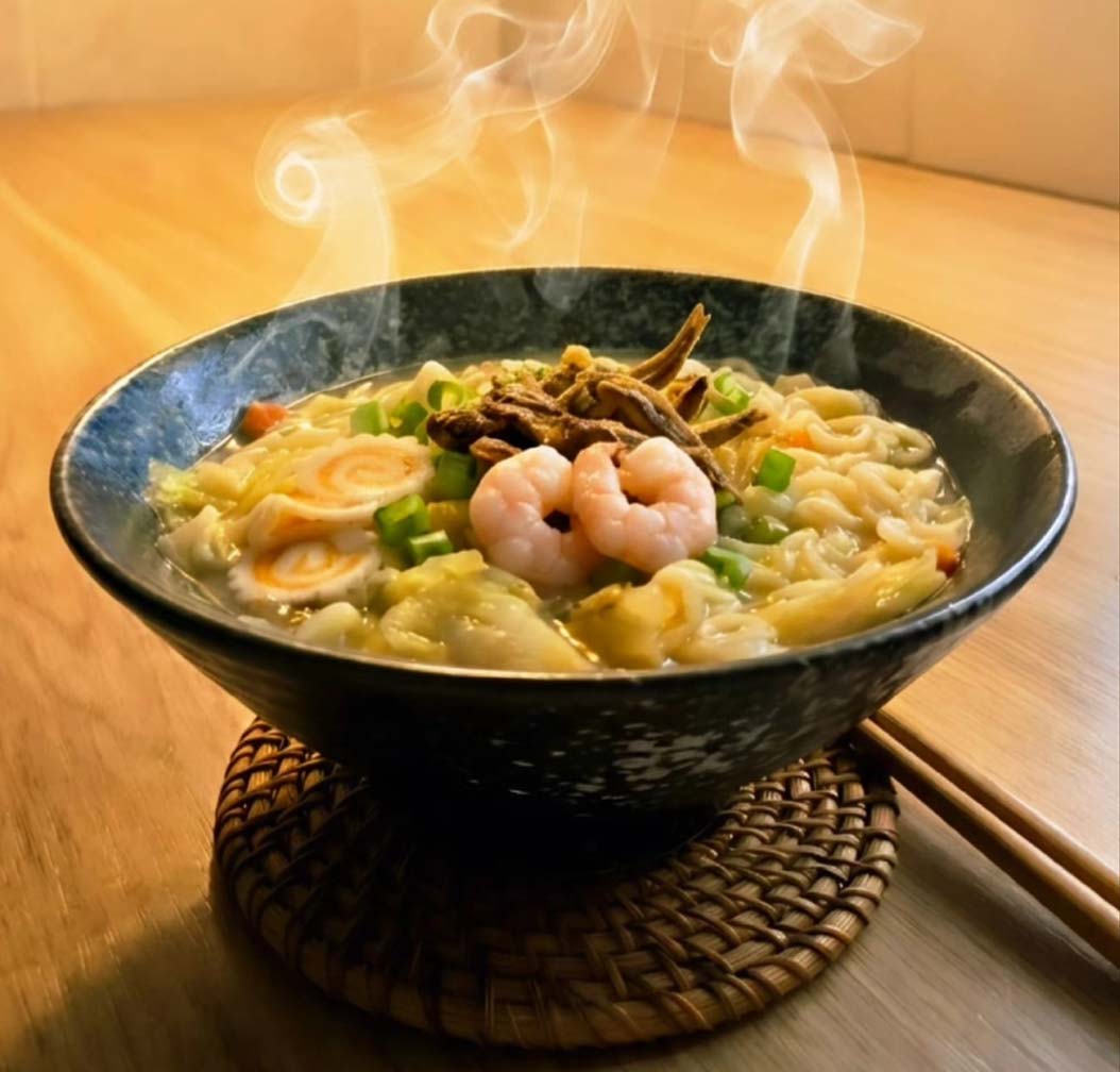 Prepared Noodle Soup Bowl